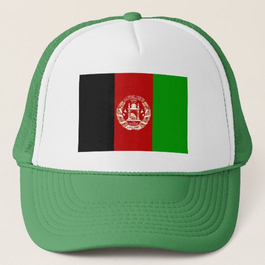 Casquette Drapeau de l'Afghanistan patriotique (Devant)