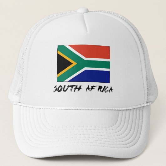 Casquette Drapeau de l'Afrique du Sud (Devant)