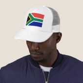 Casquette Drapeau de l'Afrique du Sud (En situation)