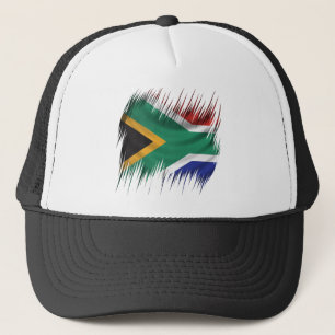 Casquette Drapeau de l'Afrique du Sud de défibreurs