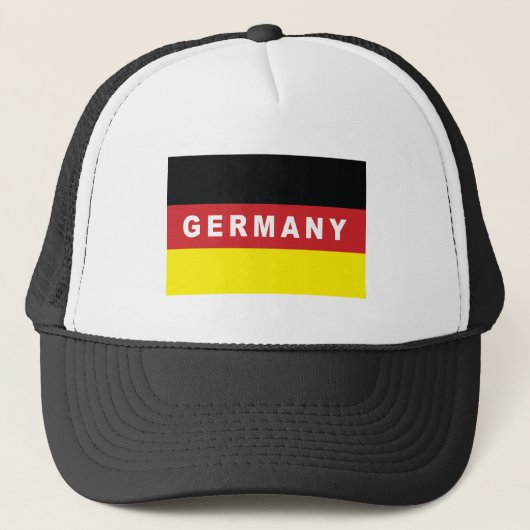 Casquette Drapeau de l'Allemagne (Devant)