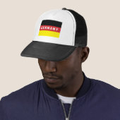 Casquette Drapeau de l'Allemagne (En situation)