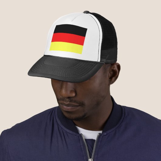 Casquette Drapeau de l'Allemagne (En situation)