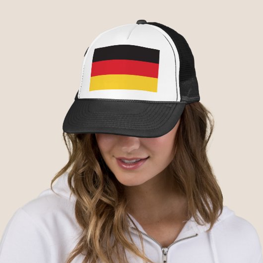 Casquette Drapeau de l'Allemagne (En situation)