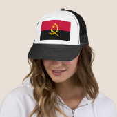 Casquette Drapeau de l'Angola (En situation)