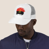 Casquette Drapeau de l'Angola (En situation)