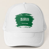 Casquette Drapeau de l'Arabie saoudite (Devant)