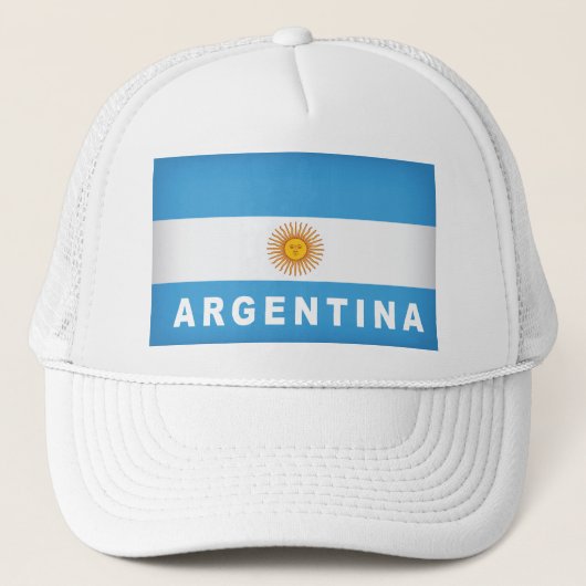 Casquette Drapeau de l'Argentine (Devant)