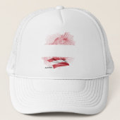 Casquette Drapeau de l'Autriche (Devant)