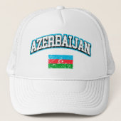 Casquette Drapeau de l'Azerbaïdjan (Devant)