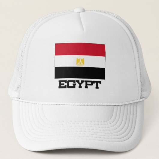Casquette Drapeau de l'Egypte (Devant)