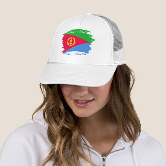 Casquette Drapeau de l'Érythrée (En situation)