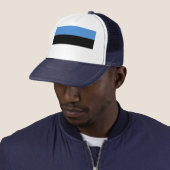 Casquette Drapeau de l'Estonie (En situation)