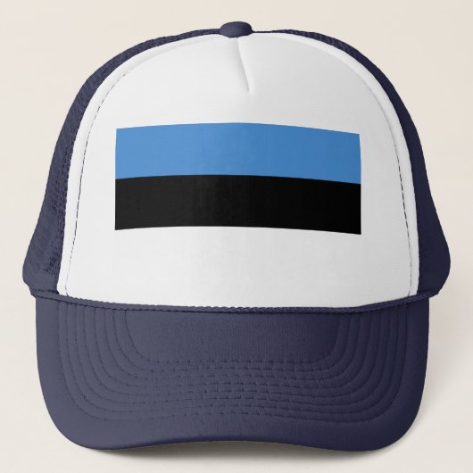 Casquette Drapeau de l'Estonie (Devant)