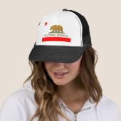 Casquette Drapeau de l'État de Californie (En situation)