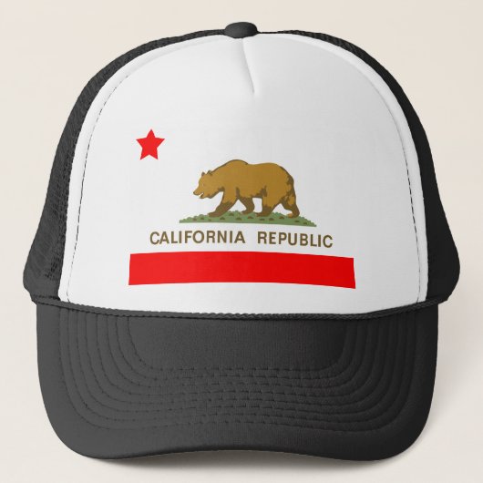 Casquette Drapeau de l'État de Californie (Devant)