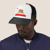 Casquette Drapeau de l'État de Californie (En situation)