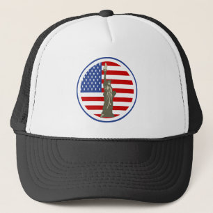 Casquette Drapeau de l'état de liberté aux États-Unis
