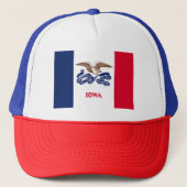Casquette Drapeau de l'État de l'Iowa (Devant)