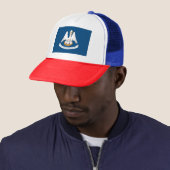 Casquette Drapeau de l'État de Louisiane (En situation)