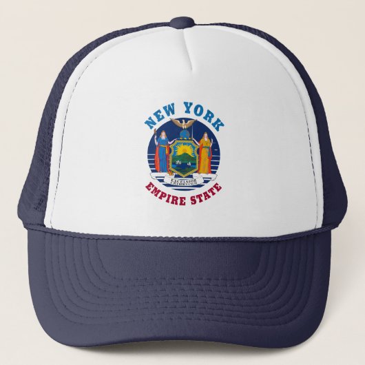 CASQUETTE DRAPEAU DE L'ÉTAT DE NEW YORK (Devant)