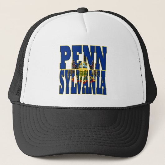 Casquette Drapeau de l'État de Pennsylvanie (Devant)
