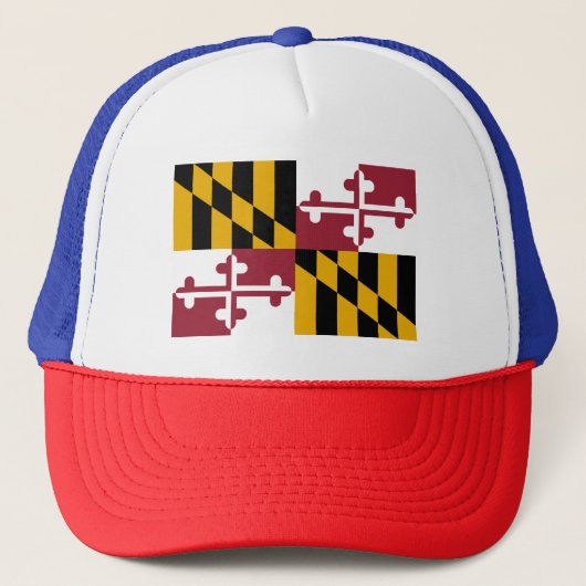 Casquette Drapeau de l'État du Maryland (Devant)