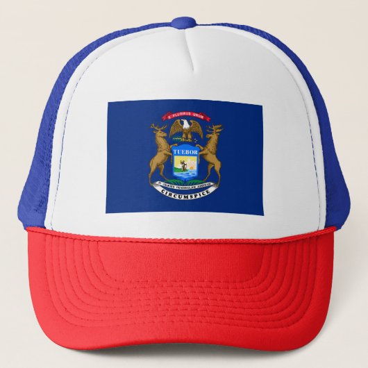 Casquette Drapeau de l'État du Michigan (Devant)