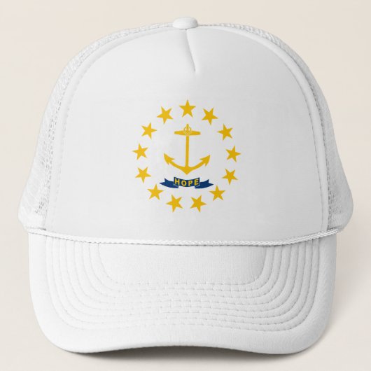 CASQUETTE DRAPEAU DE L'ÎLE DE RHODE (Devant)