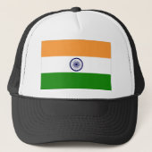 Casquette Drapeau de l'Inde (Devant)