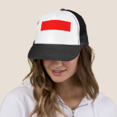 Casquette Drapeau de l'Indonésie (En situation)