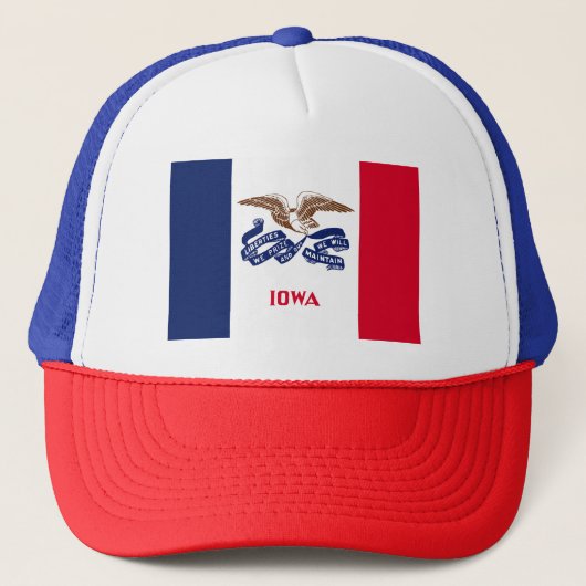 Casquette Drapeau de l'Iowa (Devant)
