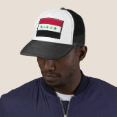 Casquette Drapeau de l'Irak (En situation)