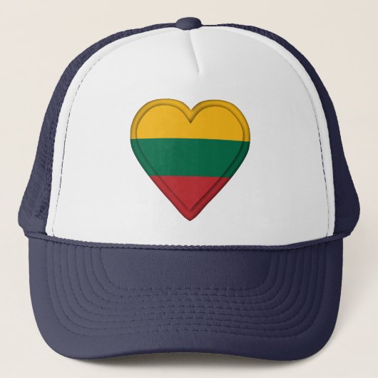 Casquette Drapeau de Lithuanien de la Lithuanie (Devant)