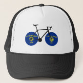 Casquette Drapeau de l'Oregon à vélo (Devant)