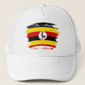Casquette Drapeau de l'Ouganda (Devant)