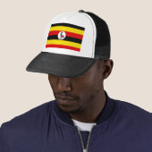 Casquette Drapeau de l'Ouganda (En situation)