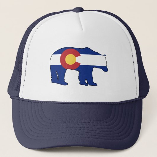 Casquette Drapeau de l'ours du Colorado (Devant)