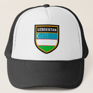 Casquette Drapeau de l'Ouzbékistan