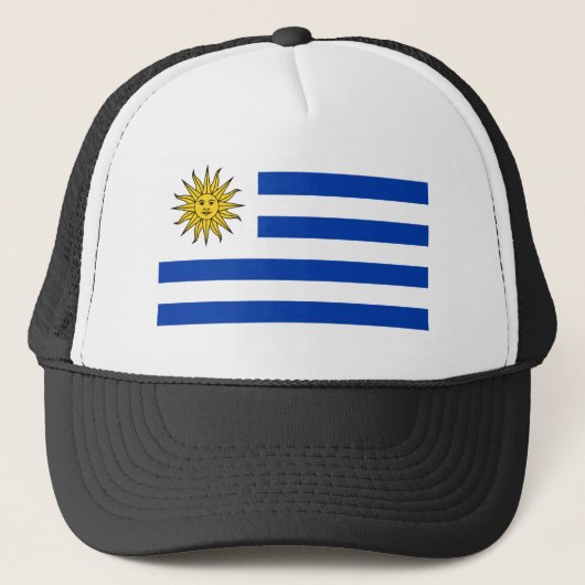 Casquette Drapeau de l'Uruguay (Devant)