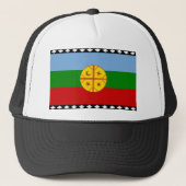 Casquette Drapeau de Mapuche (Devant)