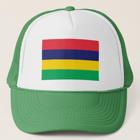 Casquette Drapeau de Maurice (Devant)