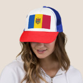 Casquette Drapeau de Moldova (En situation)