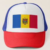 Casquette Drapeau de Moldova (Devant)