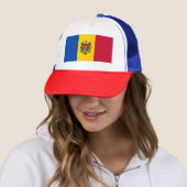 Casquette Drapeau de Moldova (En situation)