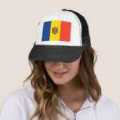 Casquette Drapeau de Moldova (En situation)