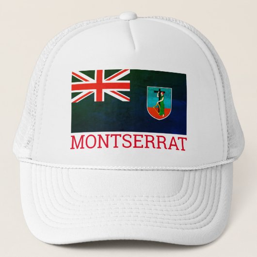Casquette Drapeau de Montserrat (Devant)