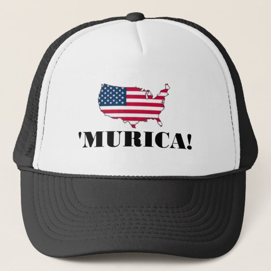 Casquette Drapeau de Murica (Devant)