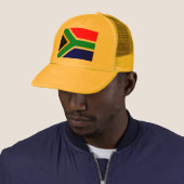 Casquette Drapeau de Nelson Mandela en afrique du sud (En situation)