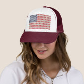 Casquette Drapeau de pirate américain (En situation)